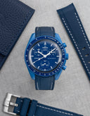 Mission To Neptune (Pulseira de Borracha) - Pontos Premium Azul e Branco