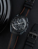 Mission To Mercury (Pulseira de Borracha) - Pontos Premium Preto e Laranja