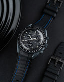 Mission To Mercury (Pulseira de Borracha) - Pontos Premium Preto e Azul