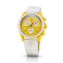 MOONSWATCH WHITE/YELLOW RUBBER