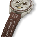 MOONSWATCH BROWN BEIGE RUBBER