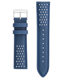 Speedmaster Anniversary Series 42mm (Pulseira em Pele) - Azul