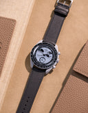 Mission To Earthphase (Pulseira de Couro) - Epsom Preto