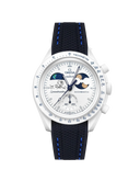 Mission To Earthphase - Moonshine Gold Snow (Pulseira de Borracha) - Pontos Pretos e Azuis Premium