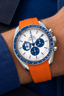 Speedmaster Anniversary Series 42mm (Pulseira de Borracha) - Laranja