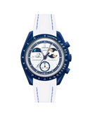 Mission To Earthphase - Moonshine Gold (Pulseira de Borracha) - Pontos Branco e Azul Premium
