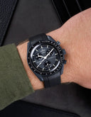 Mission To Mercury (Pulseira de Borracha) - Preto