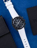 Mission To Mercury (Pulseira de Borracha) - Branco Premium