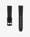 Mission To Mercury (Pulseira de Borracha) - Pontos Premium Preto e Verde