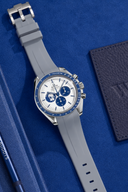 Speedmaster Anniversary Series 42mm (Pulseira de Borracha) - Cinza