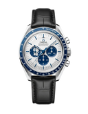 Speedmaster Anniversary Series 42mm (Pulseira Pele de Crocodilo) - Preto