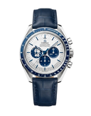 Speedmaster Anniversary Series 42mm (Pulseira Pele de Crocodilo) - Azul