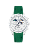 Mission To Earthphase - Moonshine Gold Snow (Pulseira de Borracha) - Verde Premium