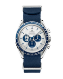 Speedmaster Anniversary Series 42mm (Pulseira Nato) - Poliéster, azul