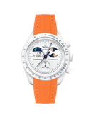 Mission To Earthphase - Moonshine Gold Snow (Pulseira de Borracha) - Laranja Premium