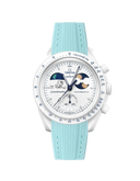 Mission To Earthphase - Moonshine Gold Snow (Pulseira de Borracha) - Turquesa Premium