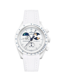Mission To Earthphase - Moonshine Gold Snow (Pulseira de Borracha) - Pontos Azuis e Branco Premium