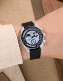 Mission To Earthphase (Pulseira de Couro) - Epsom Preto