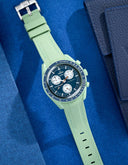 Premium Curved Rubber Strap - Mint