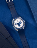 Speedmaster Anniversary Series 42mm (Pulseira de Borracha) - Azul Marinho