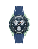 Mission to Earth (Pulseira de Borracha) - Pontos Premium Azul e Branco