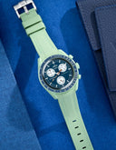 Mission to Earth (Pulseira de Borracha) - Hortelã Premium