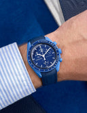 Mission To Neptune (Pulseira de Borracha) - Azul  Premium