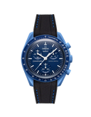 Mission To Neptune (Pulseira de Borracha) - Pontos Premium Preto e Azul