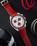 Mission To Pluto (Pulseira de Borracha) - Borgonha