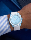 Mission to Uranus (Pulseira de Borracha) - Branco Premium