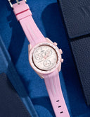 Mission To Venus (Pulseira de Borracha) - Listras Rosa e Branco