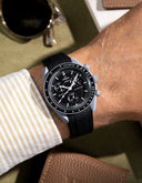 Mission To The Moon (Pulseira de Borracha) - Preto Premium