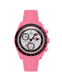Mission To The Pink Moonphase (Pulseira de Borracha) - Rosa Premium